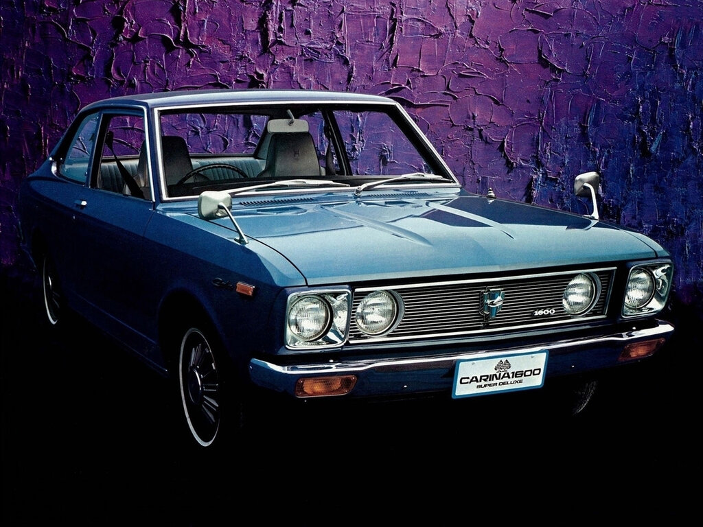Toyota Carina (TA10, TA12) 1 поколение, купе (12.1970 - 07.1972)